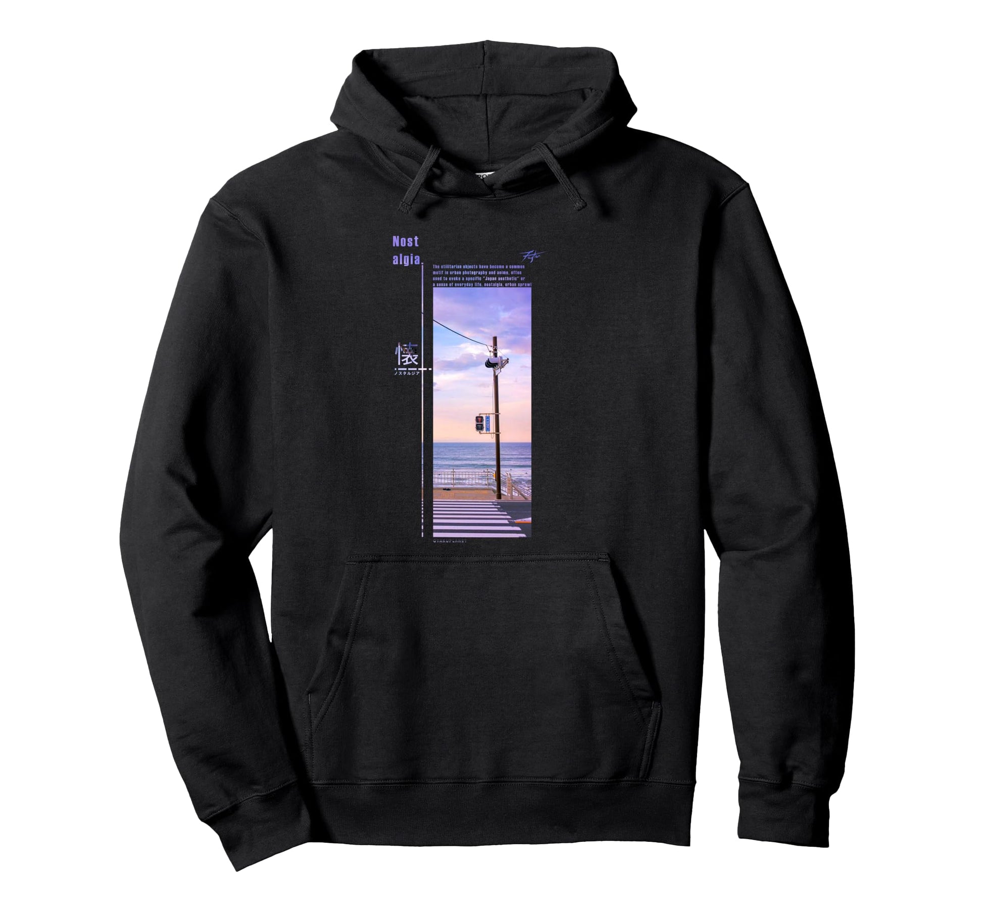 Nostalgic Tokyo Streetwear Japanese Hoodie - Aesthetic Graphic Men Women - T-Shirt, Sweatshirt, Hoodie