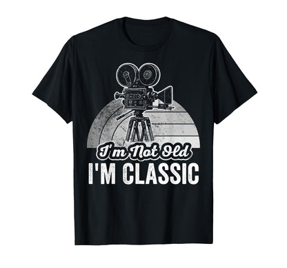 Im Not Old Im Film Camera T-Shirt - Fun Novelty Design Men Women - T-Shirt, Sweatshirt, Hoodie