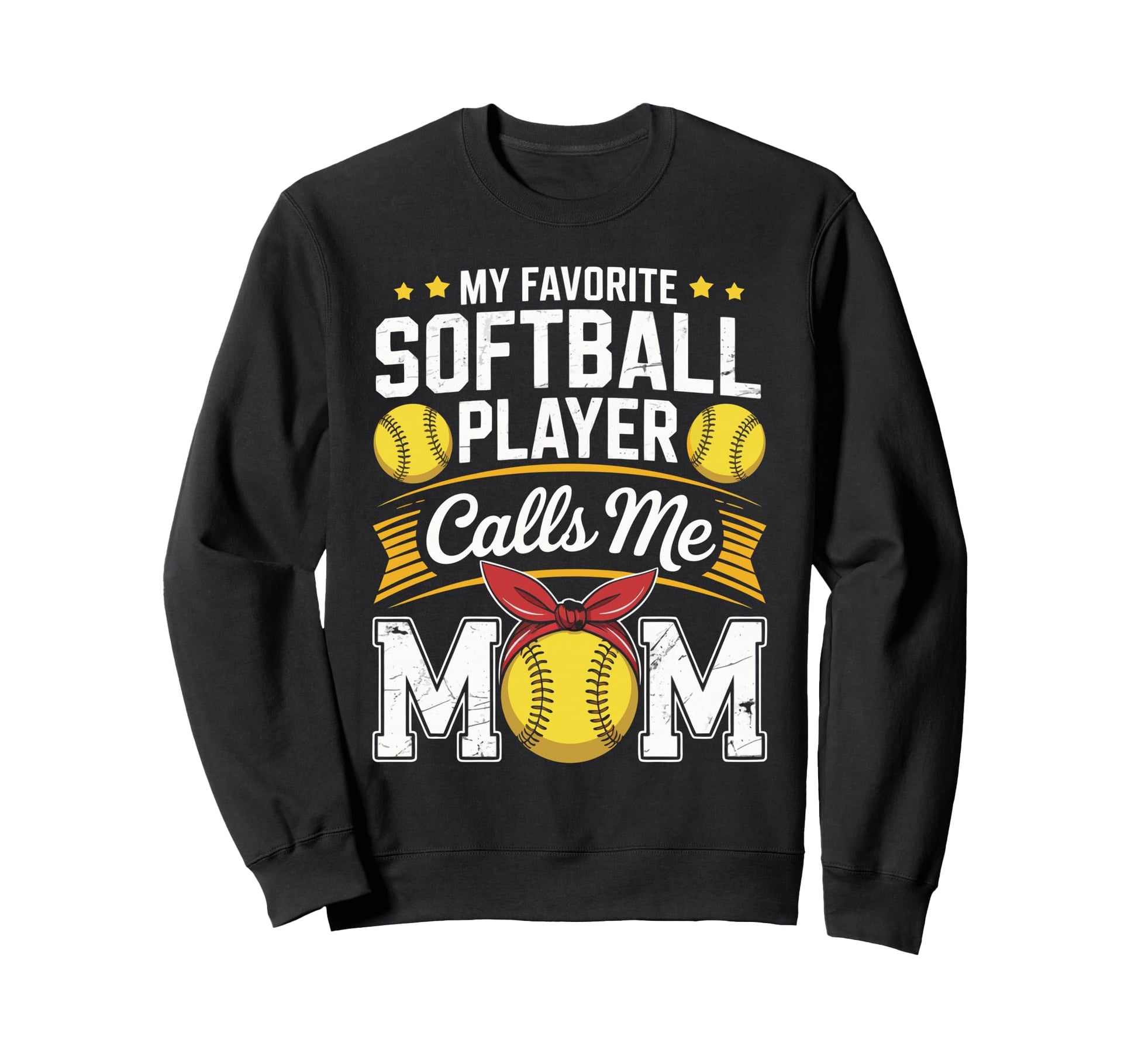 My Favorite Softball Player Calls Sweatshirt - Aesthetic Graphic Men Women - T-Shirt, Sweatshirt, Hoodie