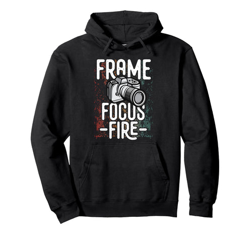 Photo Camera Photographer Flash People Hoodie - Fun Novelty Design Unisex - T-Shirt, Sweatshirt, Hoodie