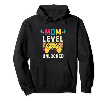 Funny Mothers Day Gamer Mom Gaming Hoodie - Casual Everyday Wear Men Women - T-Shirt, Sweatshirt, Hoodie