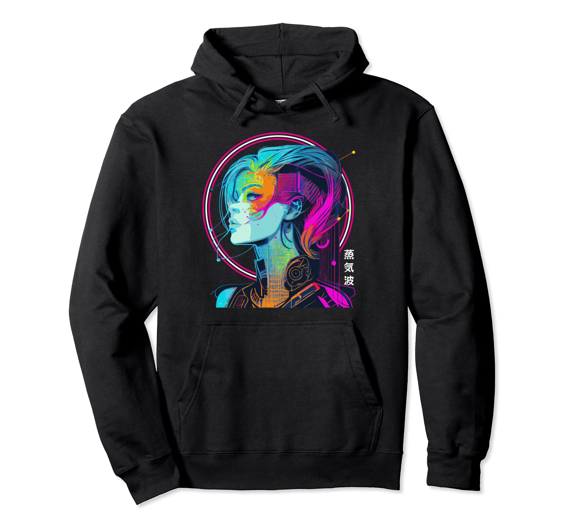 Aesthetic Vaporwave Sci Fi Futuristic Hoodie - Novelty Apparel Men Women - T-Shirt, Sweatshirt, Hoodie