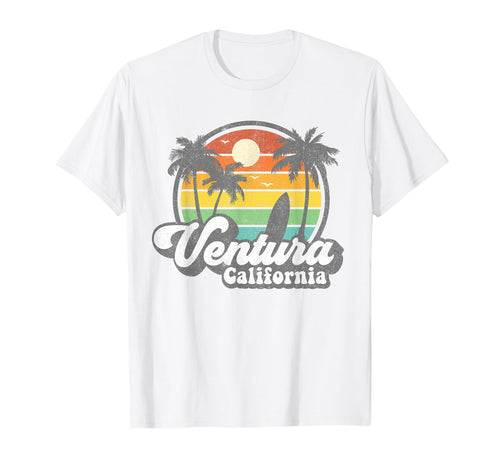Ventura Beach California Ca Surfing Surf T-Shirt - Novelty Apparel Unisex - T-Shirt, Sweatshirt, Hoodie
