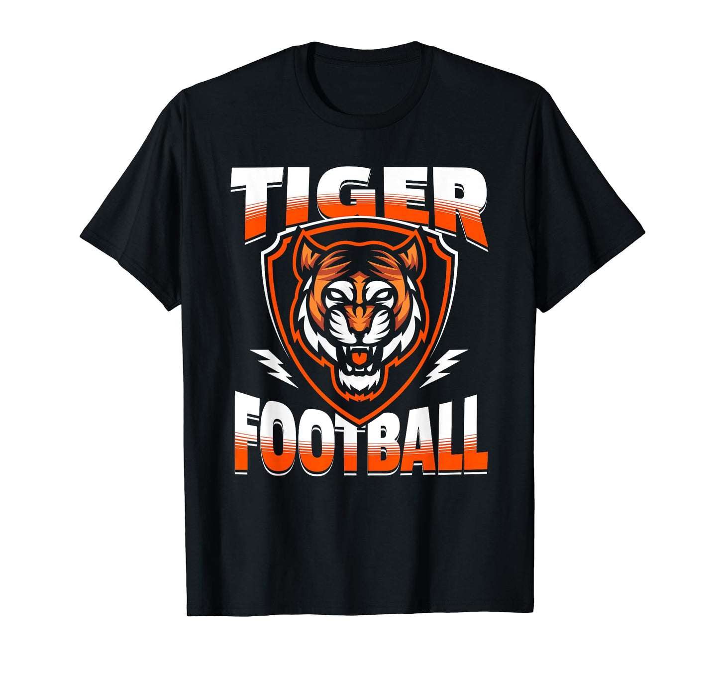 Tiger Football Day Mom Dad Tigers T-Shirt - Fun Novelty Design for Adults - T-Shirt, Sweatshirt, Hoodie