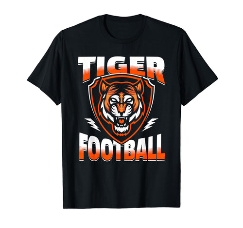 Tiger Football Day Mom Dad Tigers T-Shirt - Fun Novelty Design for Adults - T-Shirt, Sweatshirt, Hoodie