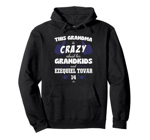 Grandma Crazy Ezequiel Tovar Hoodie - Fun Novelty Design for Adults - T-Shirt, Sweatshirt, Hoodie