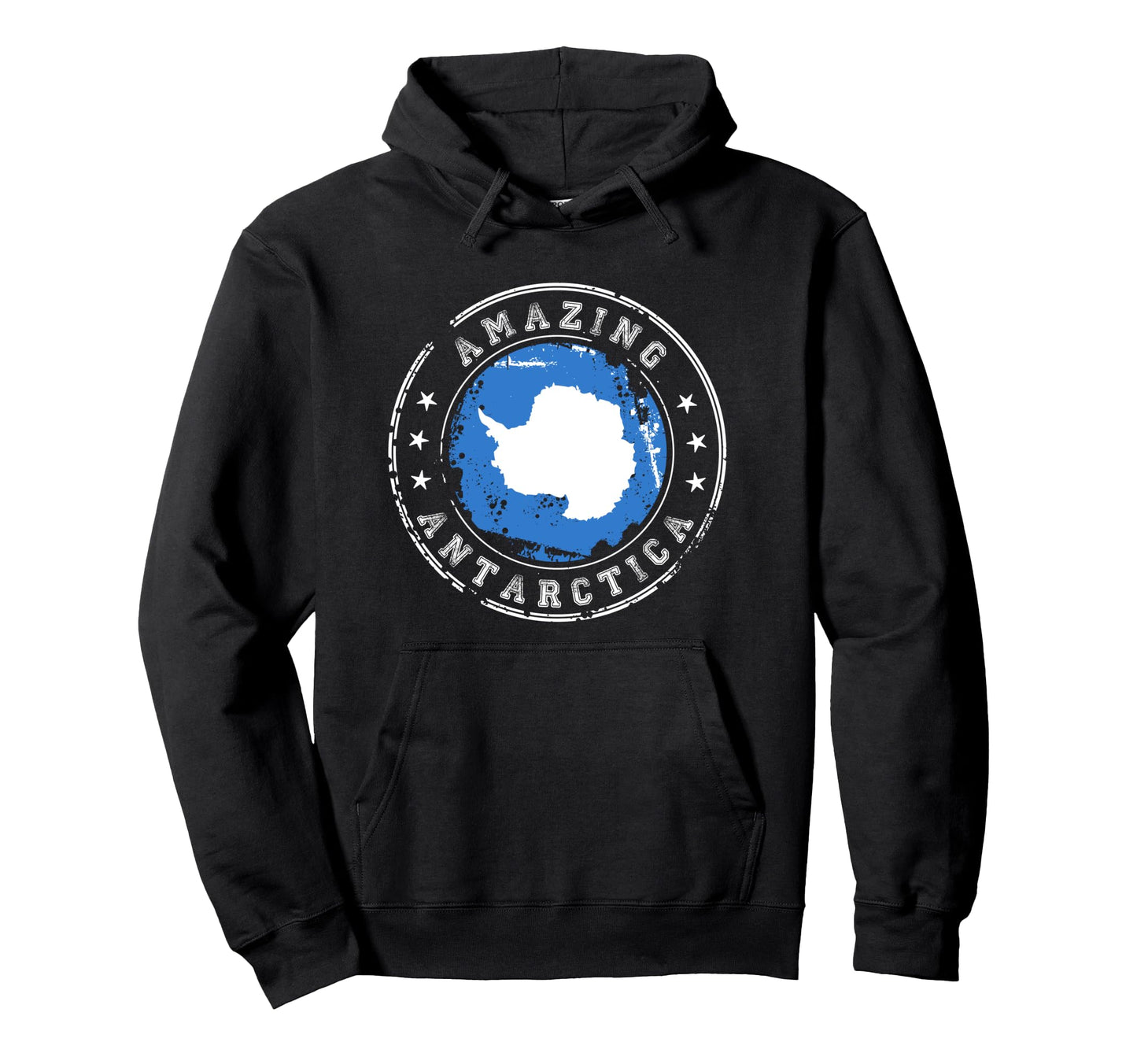 Varsity Antarctica Flag Hoodie - Trendy Graphic Men Women - T-Shirt, Sweatshirt, Hoodie