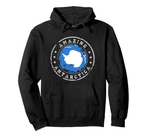 Varsity Antarctica Flag Hoodie - Trendy Graphic Men Women - T-Shirt, Sweatshirt, Hoodie