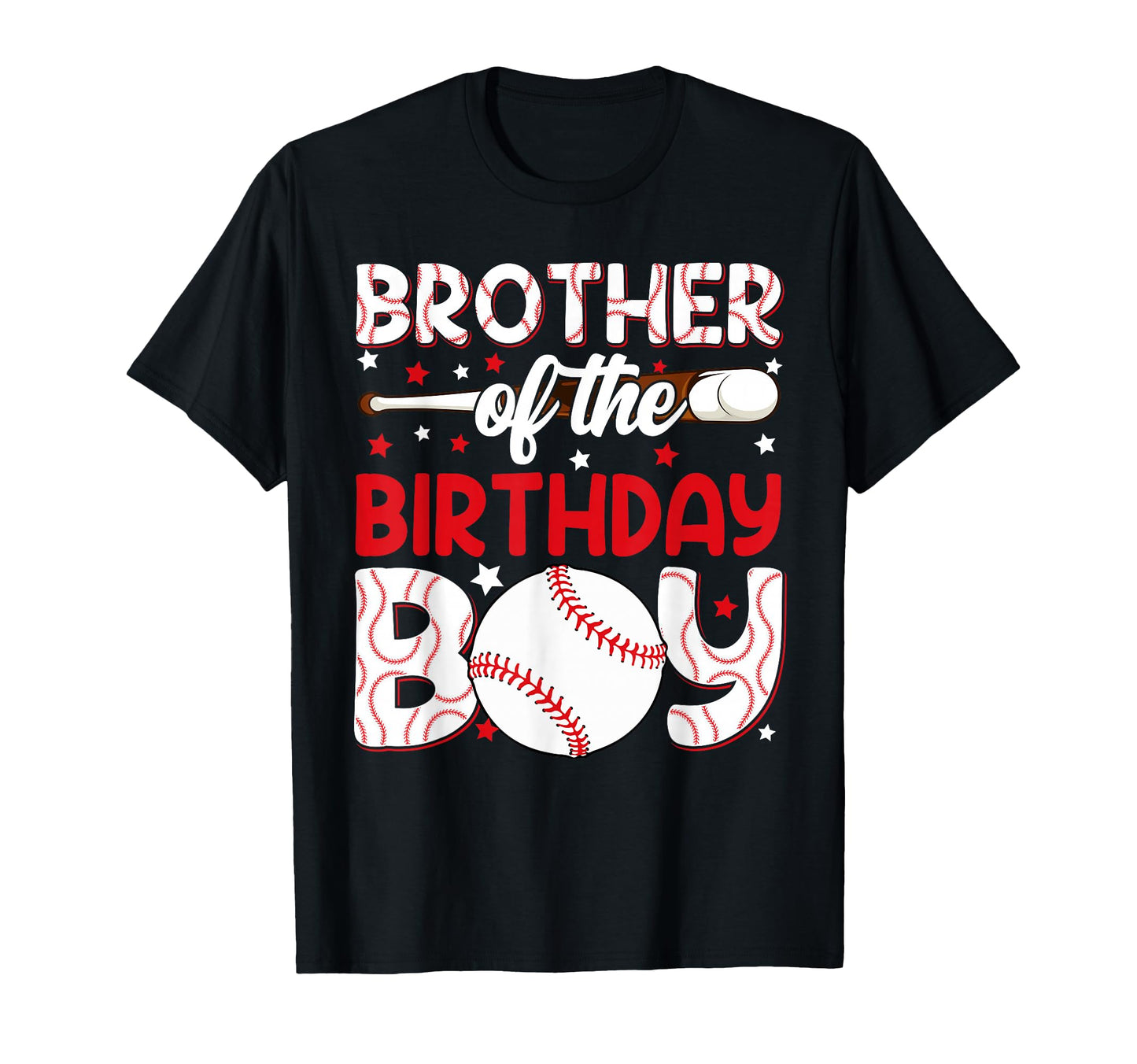 Brother Birthday Baseball Party T-Shirt - Streetwear Style for Adults - T-Shirt, Sweatshirt, Hoodie
