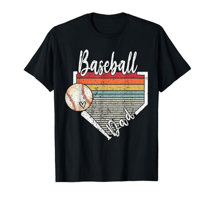 Baseball Papa Baseball Dad Father T-Shirt - Streetwear Style for Adults - T-Shirt, Sweatshirt, Hoodie