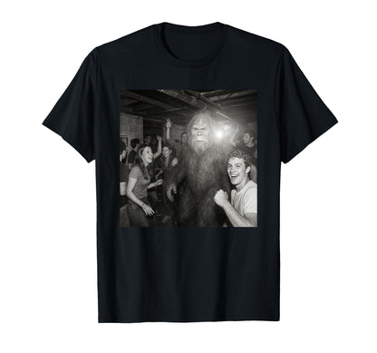 Bigfoot Caught Camera Funny Bigfoot T-Shirt - Novelty Apparel Unisex - T-Shirt, Sweatshirt, Hoodie