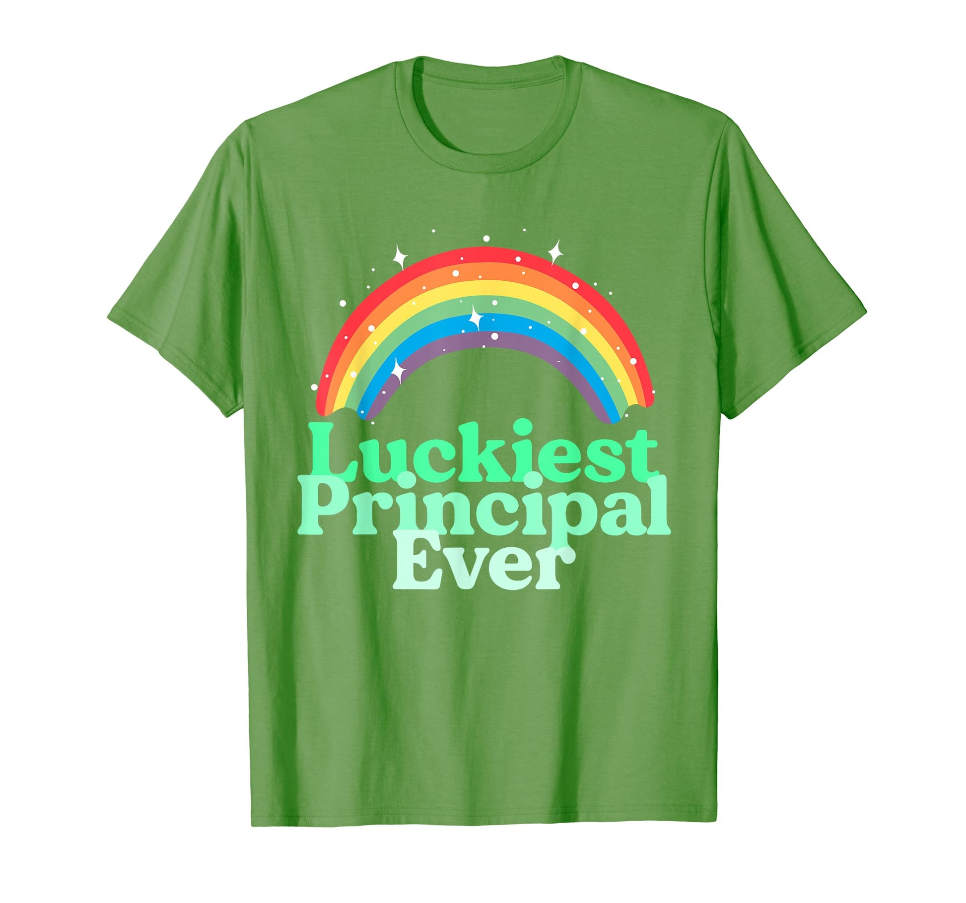 Luckiest Principal St Patricks Day T-Shirt - Casual Everyday Wear Unisex - T-Shirt, Sweatshirt, Hoodie