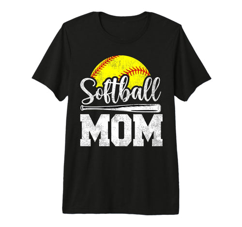 Softball Mom Softball Player Game T-Shirt - Aesthetic Graphic Men Women - T-Shirt, Sweatshirt, Hoodie