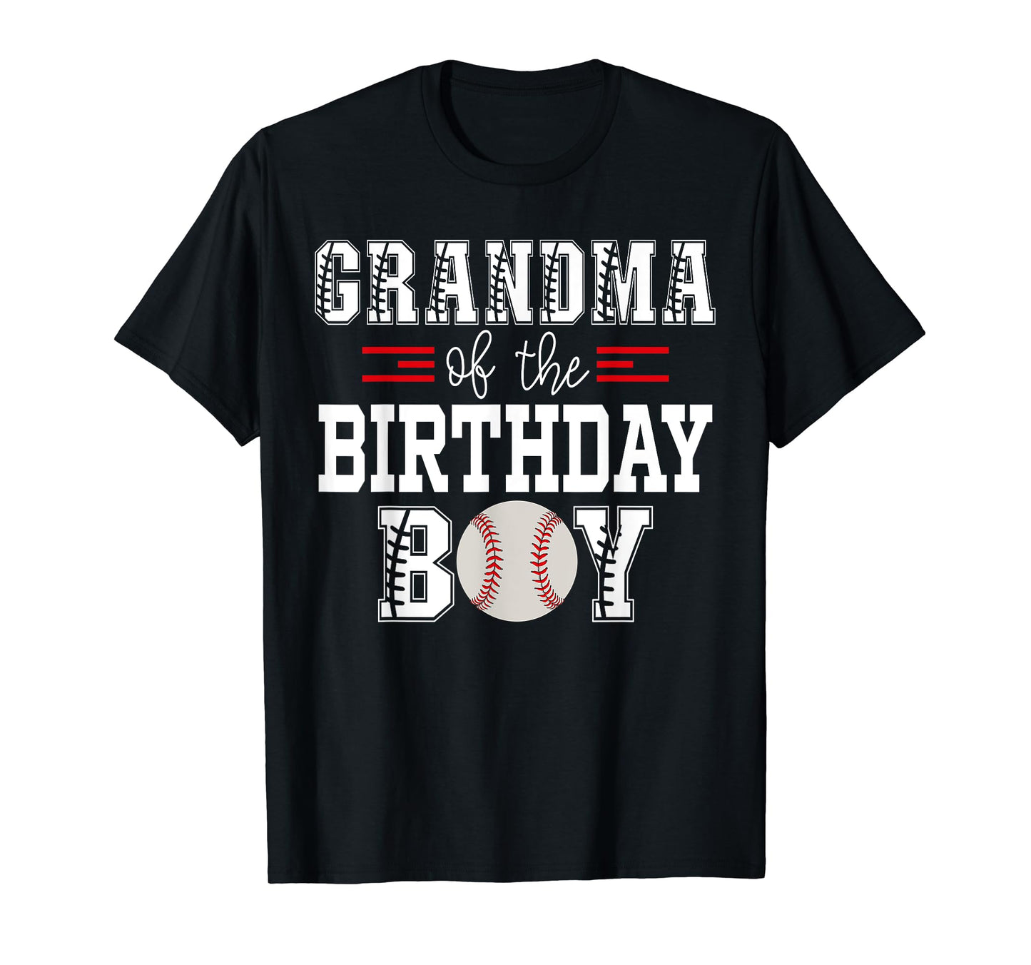 Grandma Birthday Baseball Lover T-Shirt - Custom Art Print for Adults - T-Shirt, Sweatshirt, Hoodie