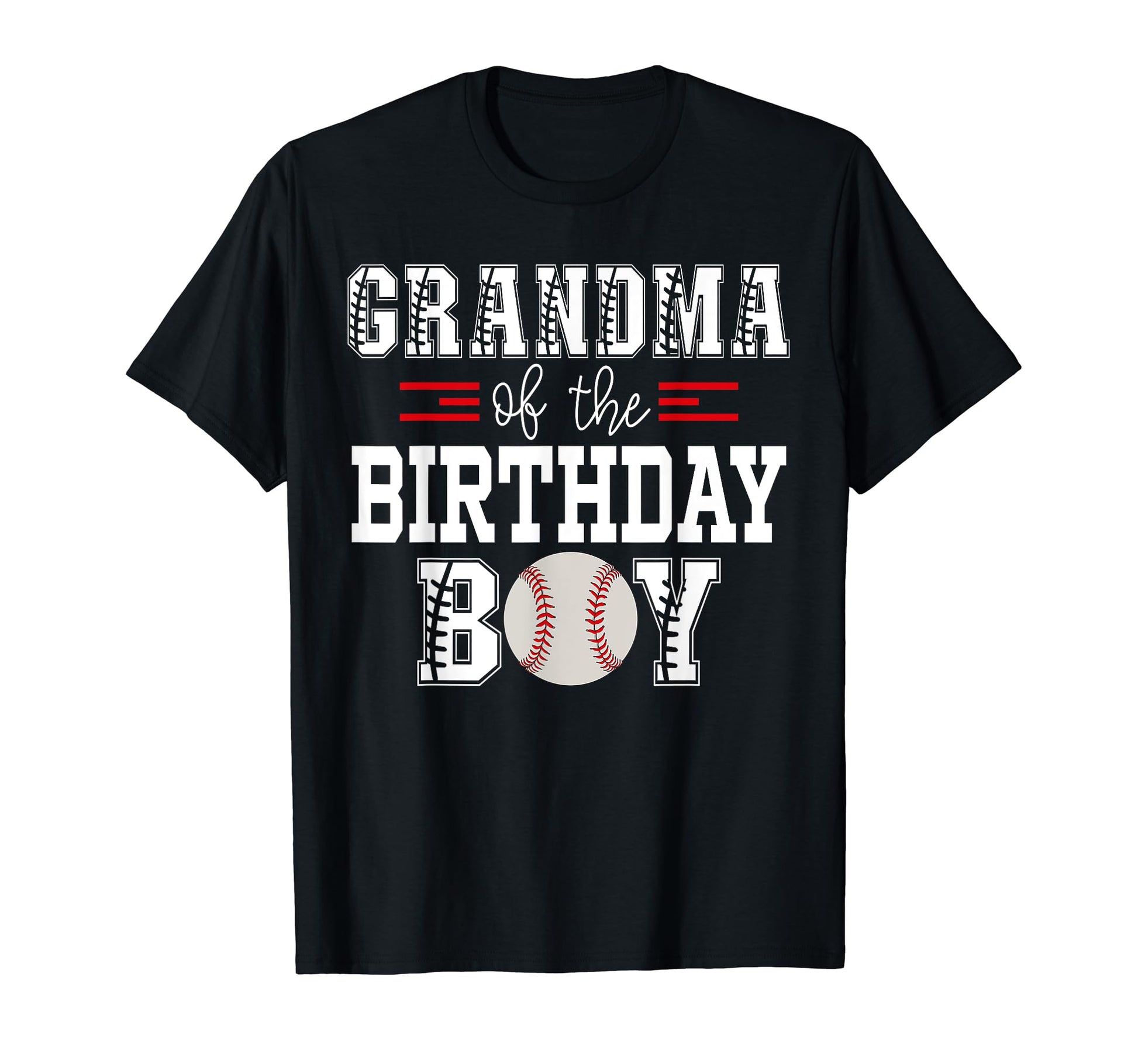 Grandma Birthday Baseball Lover T-Shirt - Custom Art Print for Adults - T-Shirt, Sweatshirt, Hoodie