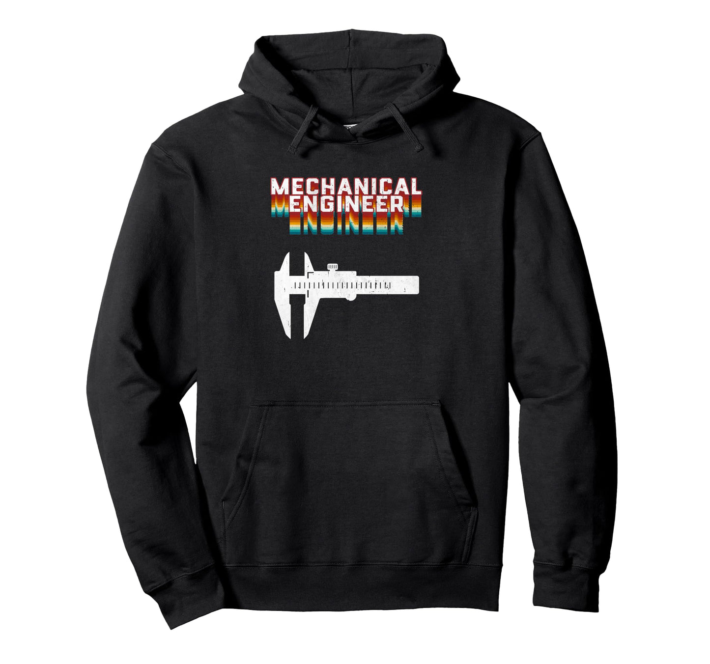 Mechanical Engineer Tool Rainbow Hoodie - Casual Everyday Wear Men Women - T-Shirt, Sweatshirt, Hoodie