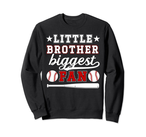Little Brother Baseball Brother Sweatshirt - Aesthetic Graphic for Adults - T-Shirt, Sweatshirt, Hoodie