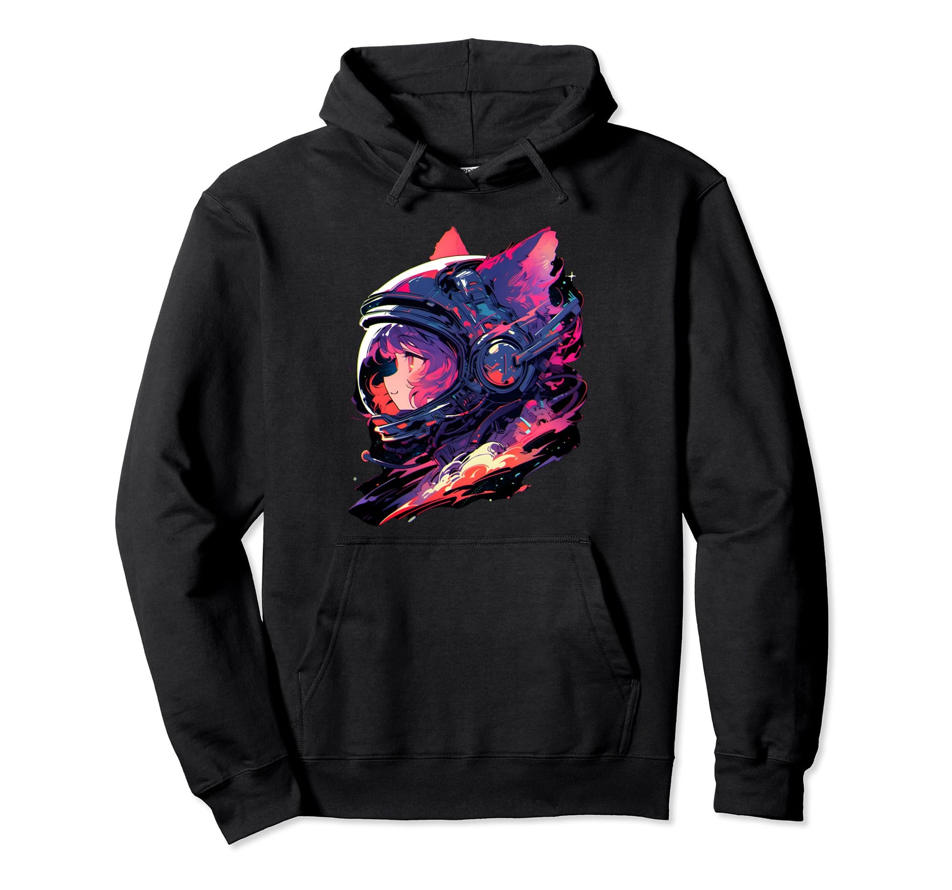 80S 90S Aesthetic Vaporwave Space Hoodie - Casual Everyday Wear for Adults - T-Shirt, Sweatshirt, Hoodie