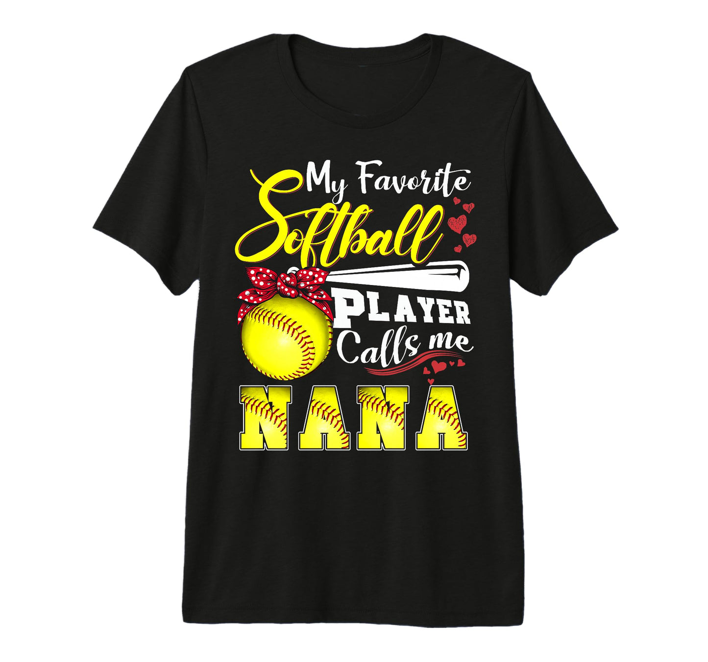 My Favorite Softball Player Calls Me T-Shirt - Minimalist Print for Adults - T-Shirt, Sweatshirt, Hoodie