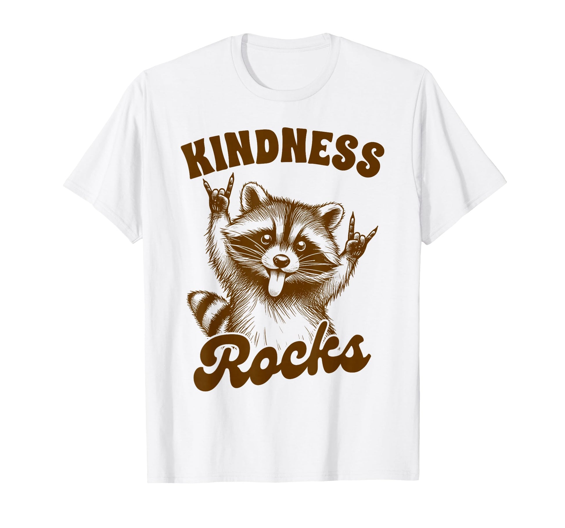 Rock N Roll Music Band Racoon T-Shirt - Fun Novelty Design Men Women - T-Shirt, Sweatshirt, Hoodie