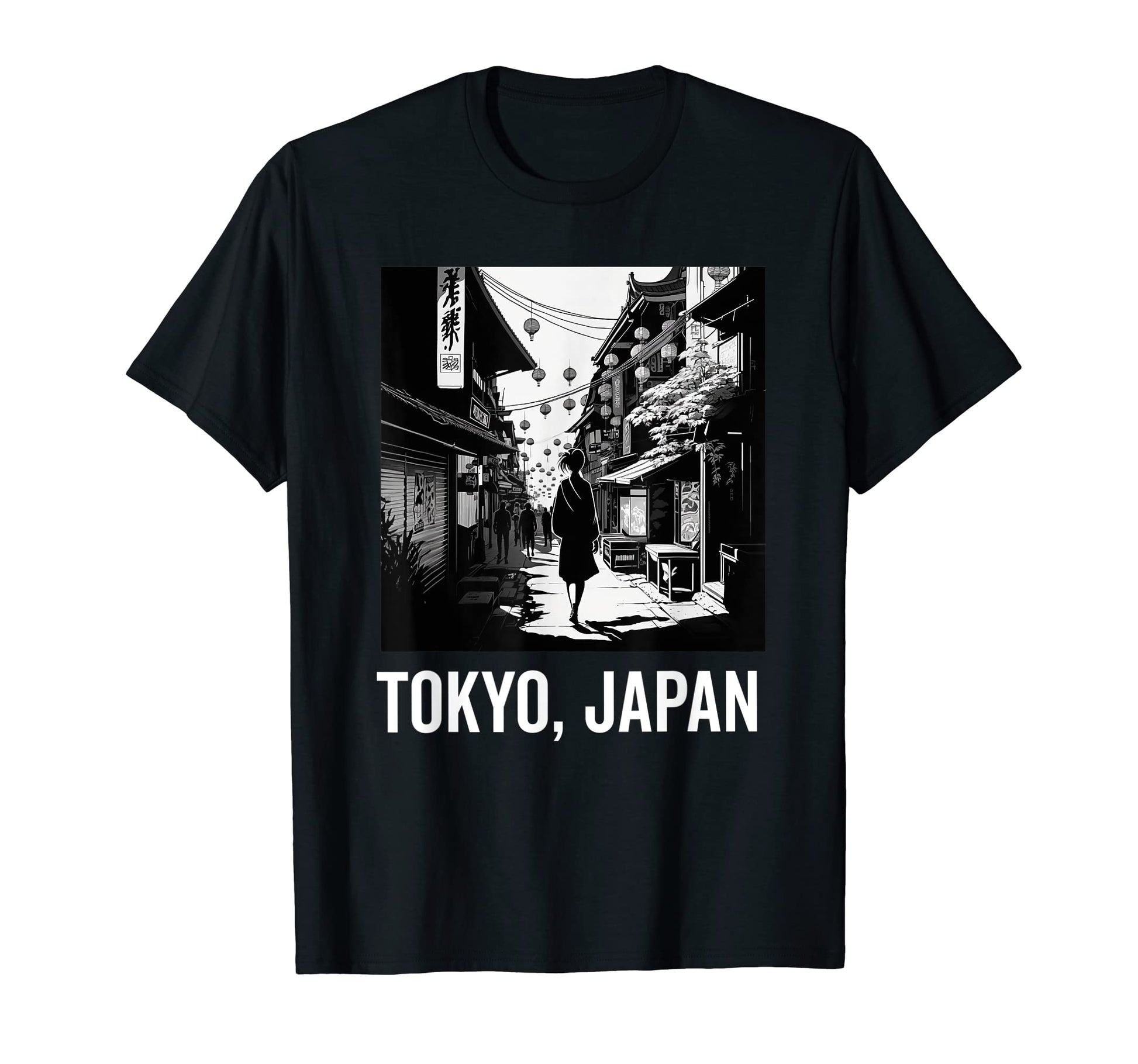 Japanese Aesthetic Tokyo Vaporwave T-Shirt - Minimalist Print for Adults - T-Shirt, Sweatshirt, Hoodie