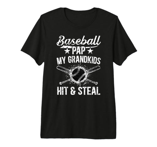 Mens Baseball Pap Grandpa Funny Pap T-Shirt - Streetwear Style Men Women - T-Shirt, Sweatshirt, Hoodie