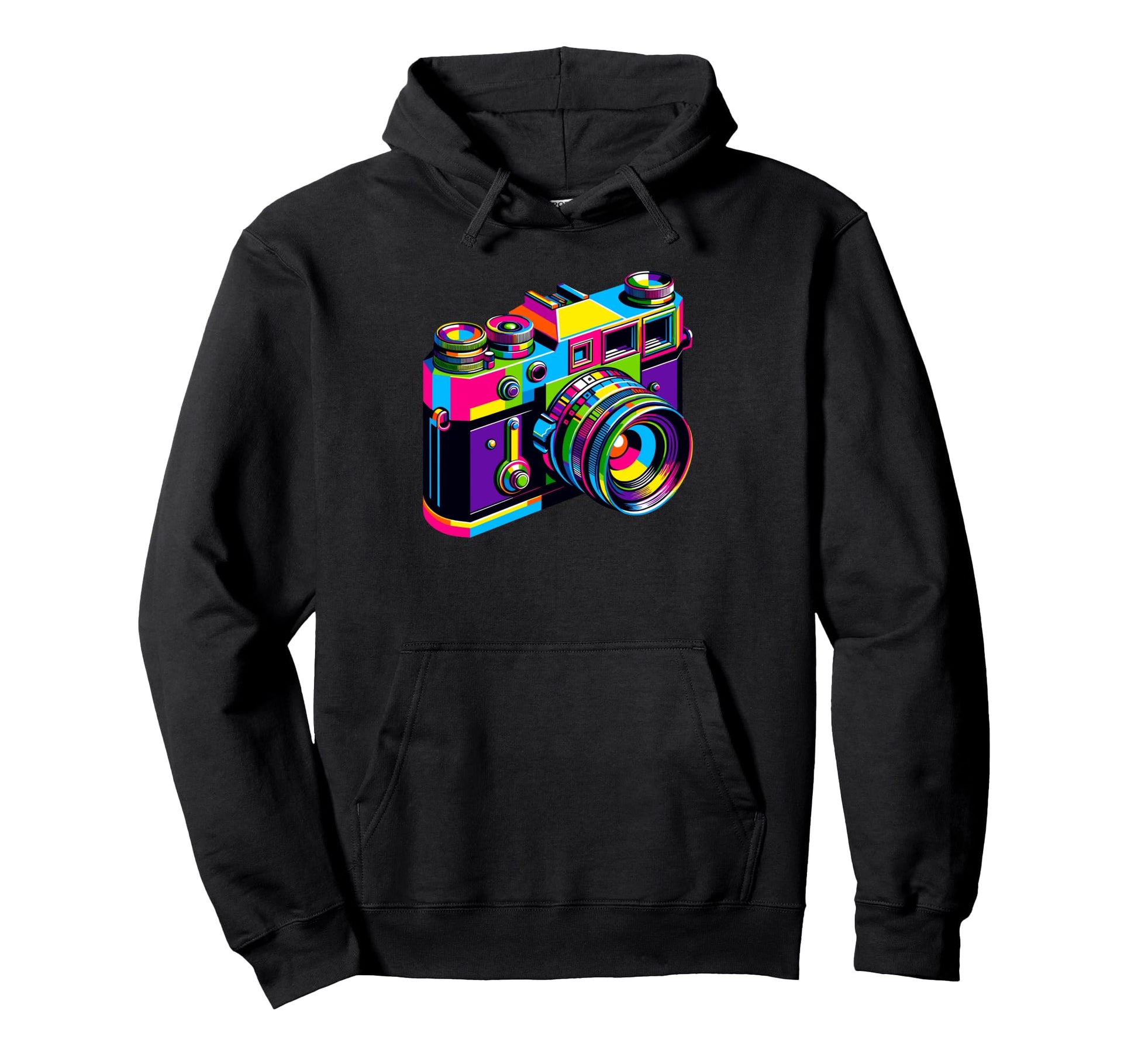 Camera Photographer Photography Hoodie - Streetwear Style for Adults - T-Shirt, Sweatshirt, Hoodie