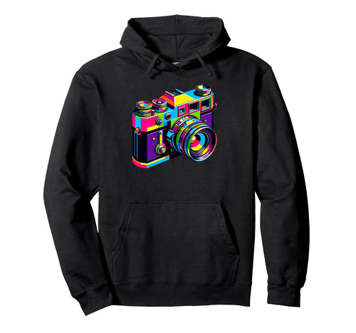 Camera Photographer Photography Hoodie - Streetwear Style for Adults - T-Shirt, Sweatshirt, Hoodie
