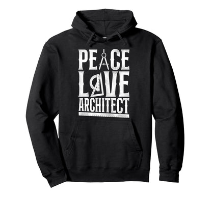 Architect Student Architecture Female Hoodie - Minimalist Print Unisex - T-Shirt, Sweatshirt, Hoodie