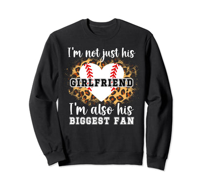 His Biggest Fan Baseball Sweatshirt - Streetwear Style for Adults - T-Shirt, Sweatshirt, Hoodie