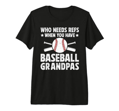 Mens Baseball Grandpa Funny Grandpa T-Shirt - Graphic Print Unisex - T-Shirt, Sweatshirt, Hoodie