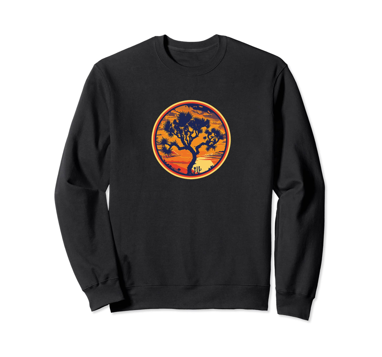 Joshua Tree Sunset National Park Sweatshirt - Unique Graphic Unisex - T-Shirt, Sweatshirt, Hoodie