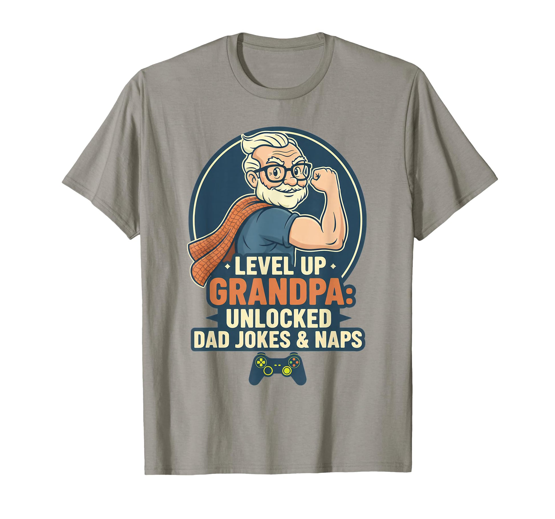 Funny Gamer Grandpa Gift Dad Daddy T-Shirt - Unique Graphic for Adults - T-Shirt, Sweatshirt, Hoodie