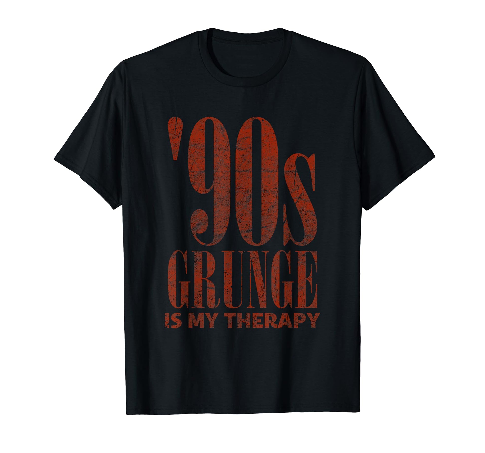 90S Grunge Is My Therapy Grunge Music T-Shirt - Minimalist Print Men Women - T-Shirt, Sweatshirt, Hoodie