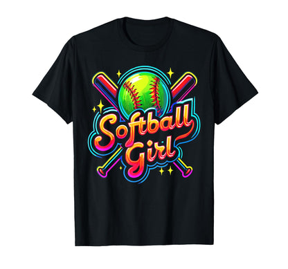 Softball Sports Mom Game Day T-Shirt - Fun Novelty Design Men Women - T-Shirt, Sweatshirt, Hoodie