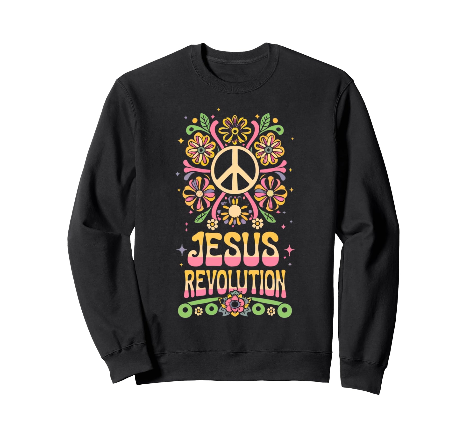 Jesus Revolution Christian Faith Sweatshirt - Novelty Apparel Men Women - T-Shirt, Sweatshirt, Hoodie