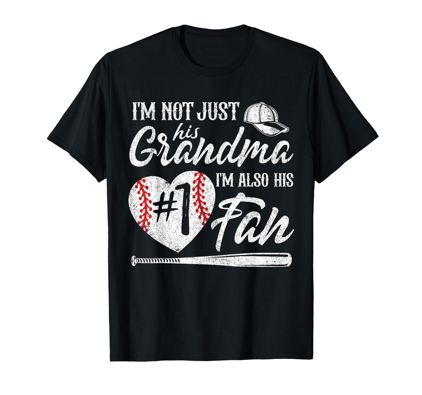 Im Not Just His Grandma Im His Number T-Shirt - Trendy Graphic for Adults - T-Shirt, Sweatshirt, Hoodie