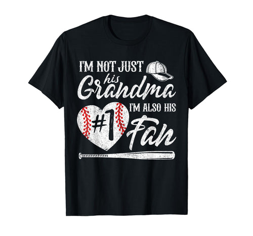 Im Not Just His Grandma Im His Number T-Shirt - Trendy Graphic for Adults - T-Shirt, Sweatshirt, Hoodie