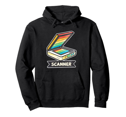 Scanner Rainbow Hoodie - Casual Everyday Wear for Adults - T-Shirt, Sweatshirt, Hoodie
