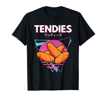 Tendies Nuggets Japanese Anime Kawaii T-Shirt - Novelty Apparel Unisex - T-Shirt, Sweatshirt, Hoodie
