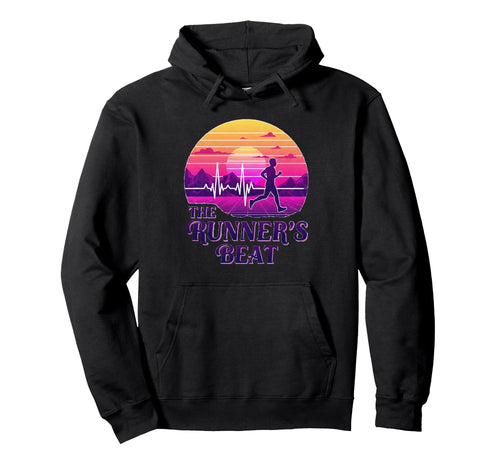 80S Vaporwave Aesthetic Heartbeat Hoodie - Aesthetic Graphic for Adults - T-Shirt, Sweatshirt, Hoodie