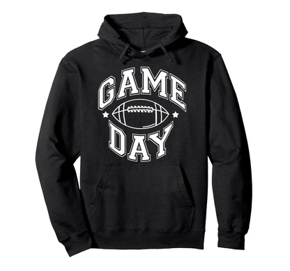 Game Day American Football Player Team Hoodie - Trendy Graphic Men Women - T-Shirt, Sweatshirt, Hoodie