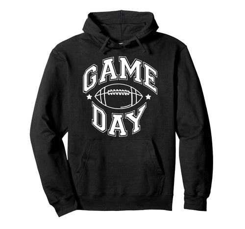 Game Day American Football Player Team Hoodie - Trendy Graphic Men Women - T-Shirt, Sweatshirt, Hoodie