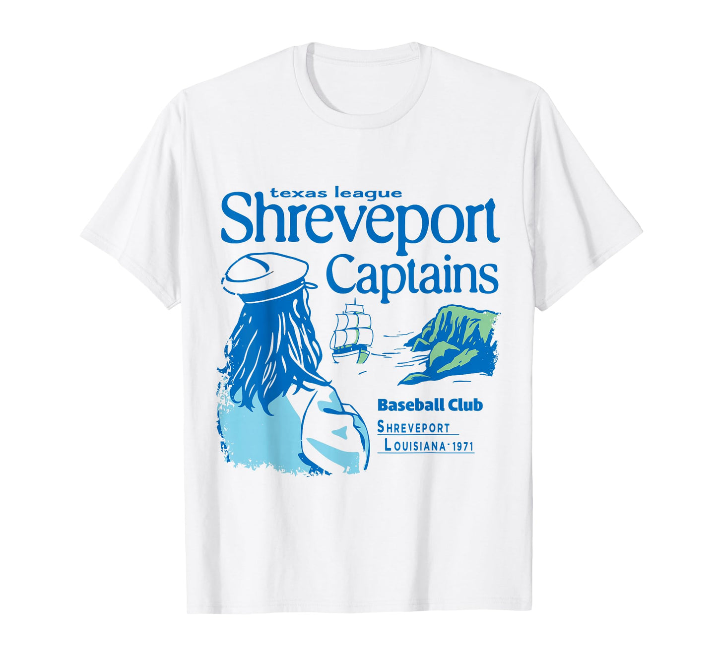 Shreveport Captains Baseball Team T-Shirt - Trendy Graphic for Adults - T-Shirt, Sweatshirt, Hoodie