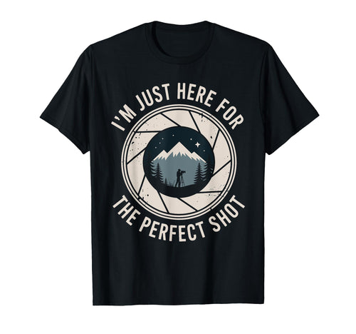 Photography Camera Photographer Lens T-Shirt - Casual Everyday Wear Unisex - T-Shirt, Sweatshirt, Hoodie