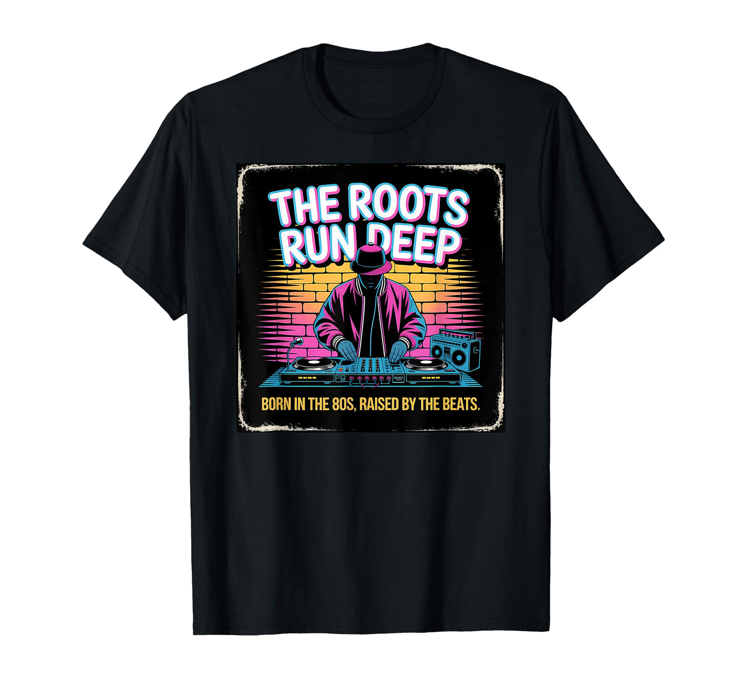 Old School Beats Heritage Rapper Music Hoodie - Trendy Graphic Men Women - T-Shirt, Sweatshirt, Hoodie