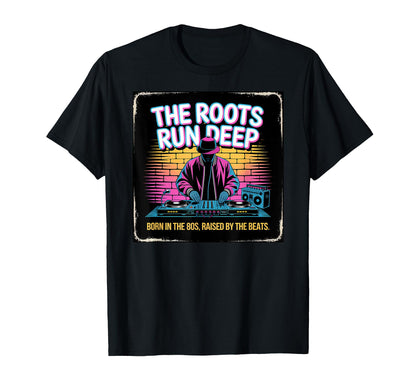 Old School Beats Heritage Rapper Music Hoodie - Trendy Graphic Men Women - T-Shirt, Sweatshirt, Hoodie