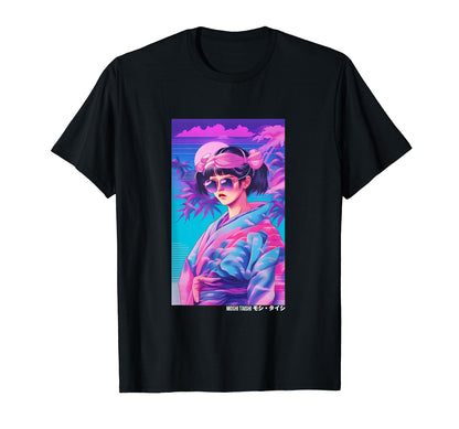 Vaporwave Aesthetic Lofi Japan 80S T-Shirt - Trendy Graphic Men Women - T-Shirt, Sweatshirt, Hoodie