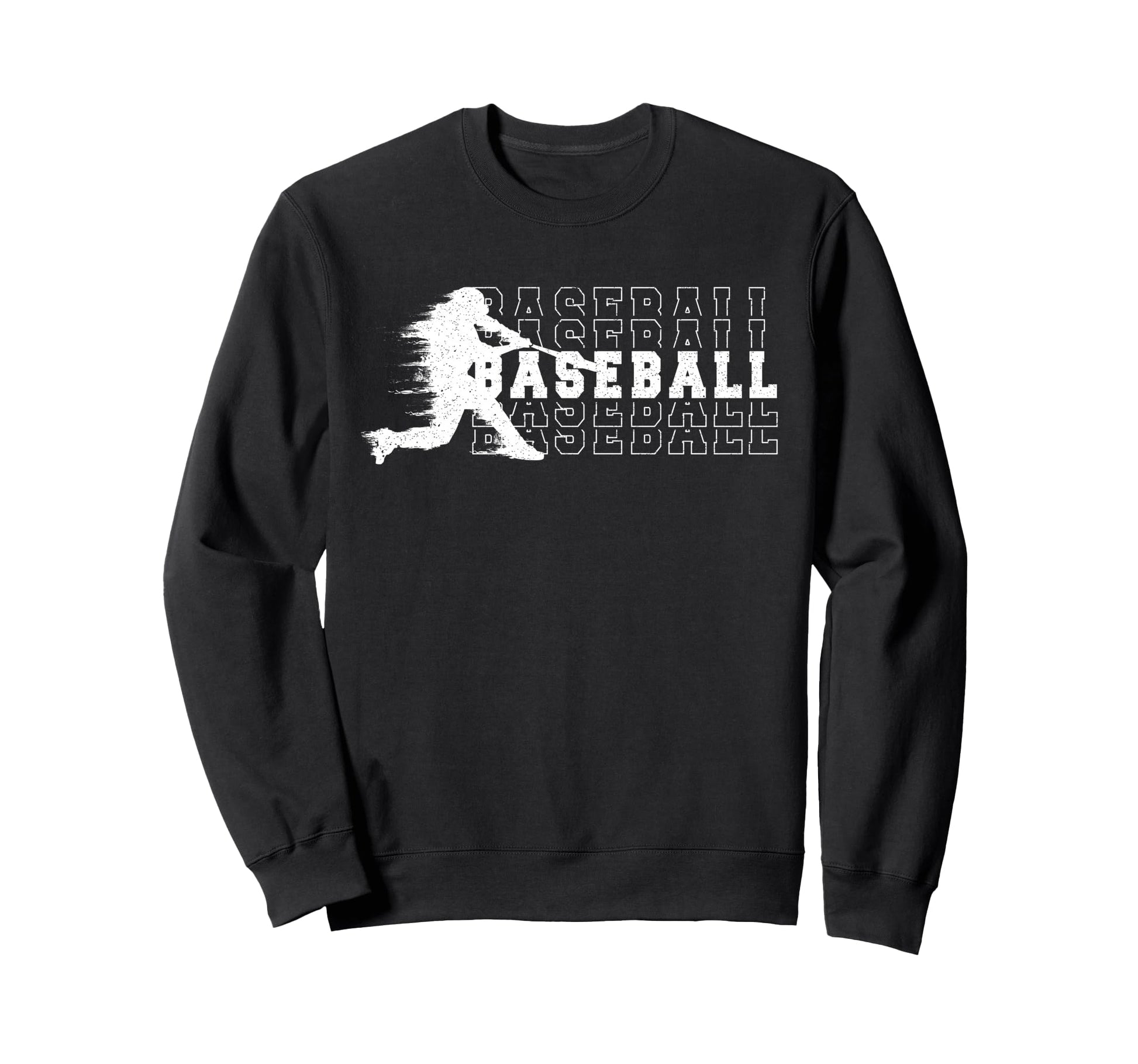 Baseball Batter Team Sport Sweatshirt - Fun Novelty Design for Adults - T-Shirt, Sweatshirt, Hoodie