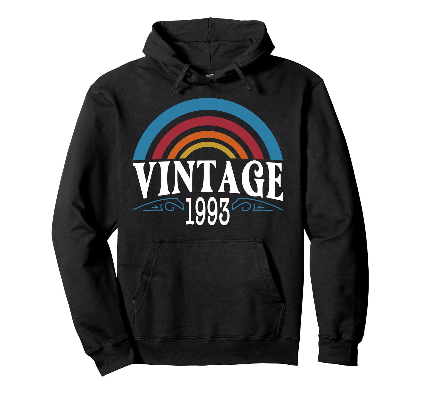 Rainbow 1993 31St Birthday 31 Year Old Hoodie - Custom Art Print Unisex - T-Shirt, Sweatshirt, Hoodie